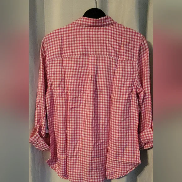 U.S. Polo Assn. Womens Red Button Down Shirt - Picture 5 of 5
